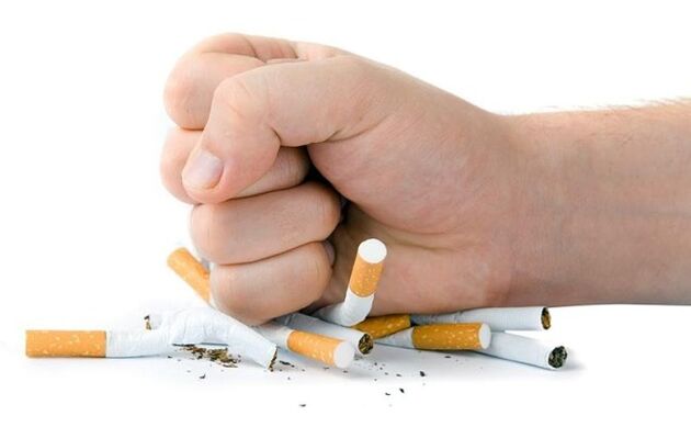 rzucenie palenia, aby zapobiec bólowi szyi